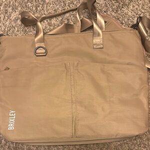 BRIXLEY Tan Tote Bag